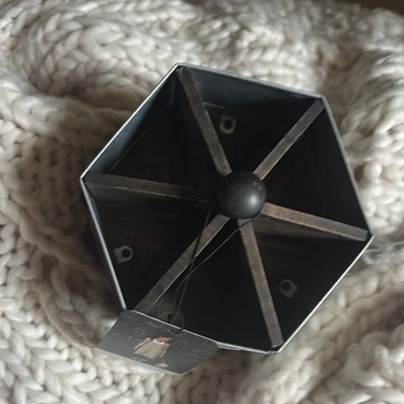 Rae Dunn Gray Rotating Pencil Case - Picture 3 of 9